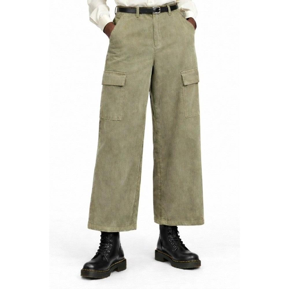 Altar'd State Womens XS‎ Wide Leg Cargo Corduroy Pants